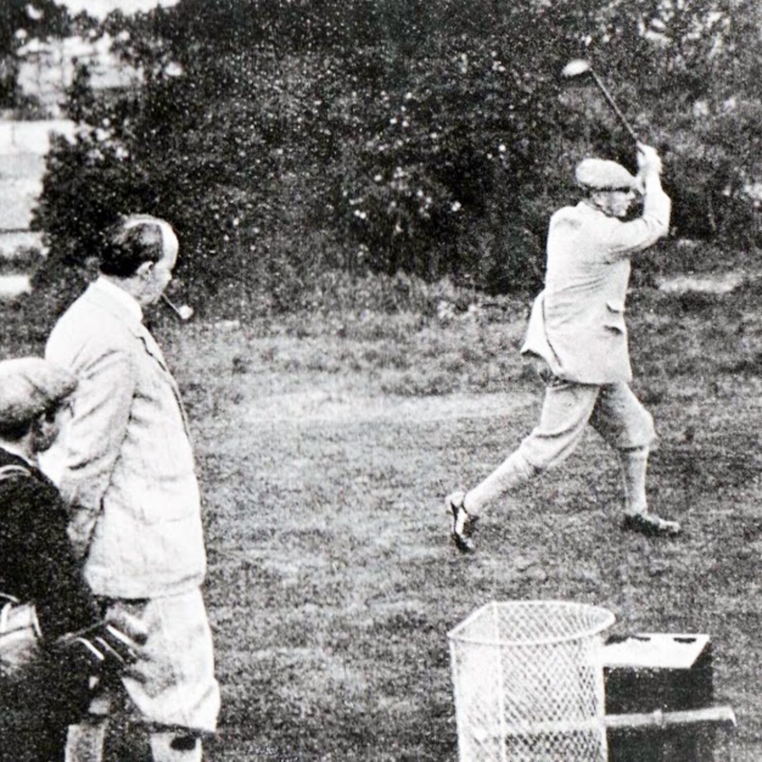 #caption-325 Club President Colonel W.R. Campion, M.P. driving to open the course on 26th May 1923