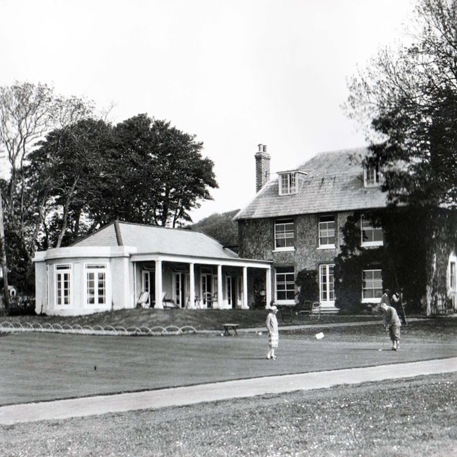 #caption-346 1924. A new wing was built to the south of the Clubhouse as a dining room