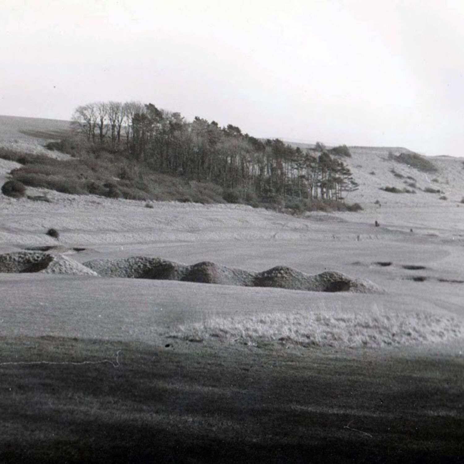 #caption-365 1947. The 13th with the Himalaya bunkers in the foreground