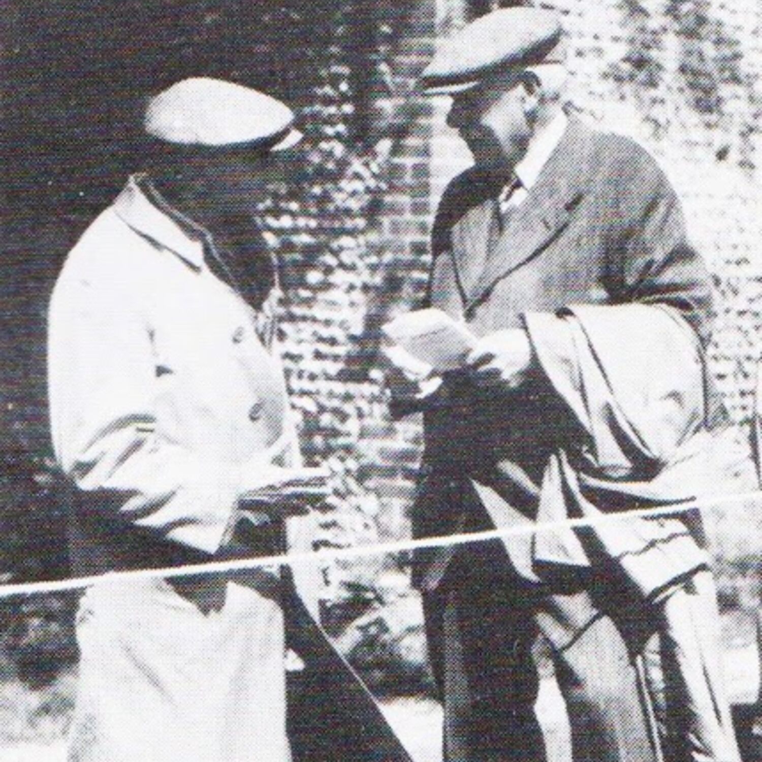 #caption-337 James Braid, a five times past Open Champion, was invited to attend the first Spalding Tournament